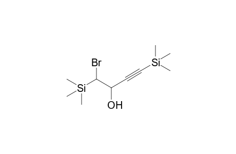 1,4-Bis(trimethylsilyl)-3-hydroxy-4-bromo-1-butyne