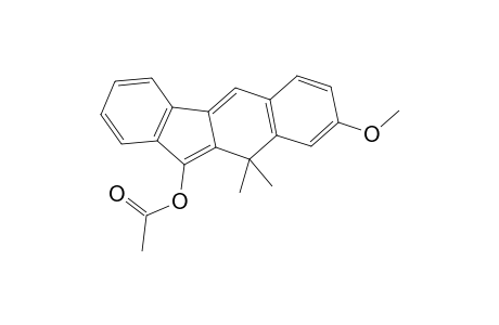 8-methoxy-10,10-dimethyl-10H-benzo[b]fluoren-11-yl acetate