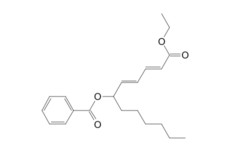 2,4-Dodecadienoic acid, 6-(benzoyloxy)-, ethyl ester, (E,E)-