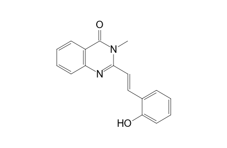 2-[(E)-2-(2-Hydroxyphenyl)ethenyl]-3-methyl-4(3H)-quinazolinone