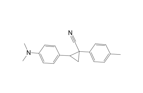 Cyclopropanecarbonitrile, 2-[p-(dimethylamino)phenyl]-1-p-tolyl-