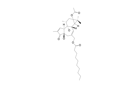 13-O-Acetyl-20-O-decanoyl-12-deoxyphorbol