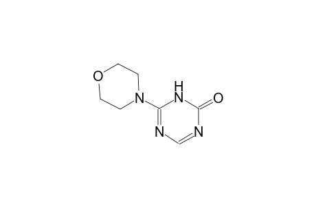 1,3,5-triazin-2(3H)-one, 4-(4-morpholinyl)-