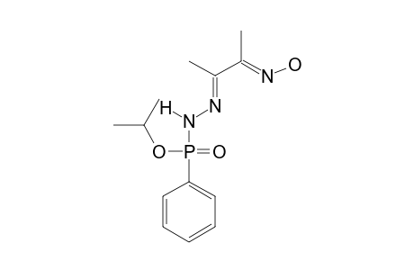 O-ISOPROPYLPHENYL-2-(1-METHYL-2-OXOPROPYLIDENE)-PHOSPHONOHYDRAZIDO-OXIME