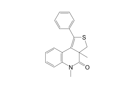 3a,5-Dimethyl-1-phenyl-3,3a-dihydrothieno[3,4-c]quinolin-4(5H)-one