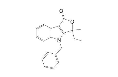 4-Benzyl-3-ethyl-3-methyl-3,4-dihydro-1H-furo[3,4-b]indol-1-one