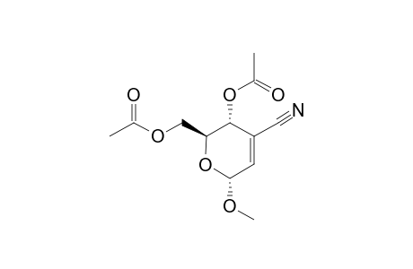 METHYL-3-CYANO-2,3-DIDEOXY-4,6-O-DIACETATE-ALPHA-D-ERYTHRO-HEX-2-ENOPYRANOSIDE