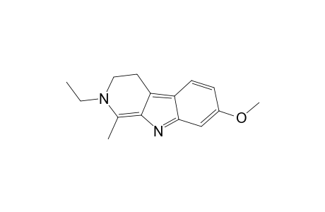 2,4-Dihydro-2-ethyl-7-methoxy-1-methyl-3H-pyrido[3,4-b]indole