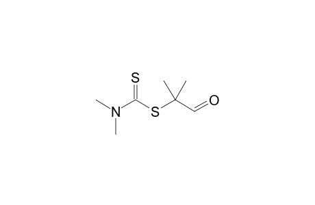 2-(Dimethylaminothiocarbonylthio)isobutyraldehyde