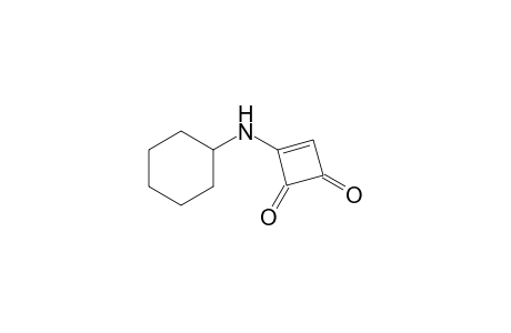 3-Cyclohexylamino-3-cyclobuten-1,2-dione