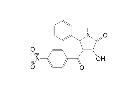 2H-pyrrol-2-one, 1,5-dihydro-3-hydroxy-4-(4-nitrobenzoyl)-5-phenyl-
