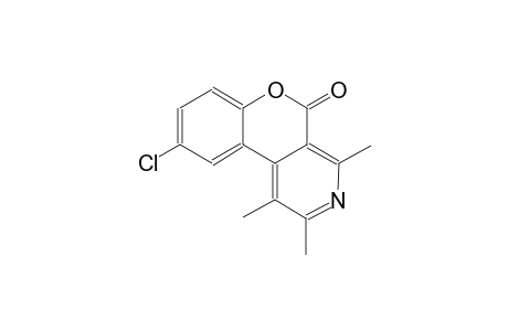 9-chloro-1,2,4-trimethyl-5H-chromeno[3,4-c]pyridin-5-one