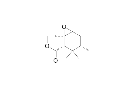 Methyl (1S,2R,5S)-2,3-epoxy-2,5,6,6-tetramethylcyclohexane-1-carboxylate
