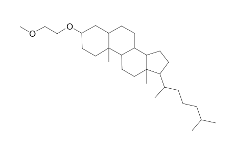Cholestane, 3-(2-methoxyethoxy)-, (3.beta.,5.alpha.)-