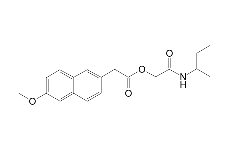 2-(sec-butylamino)-2-oxoethyl 2-(6-methoxynaphthalen-2-yl)acetate