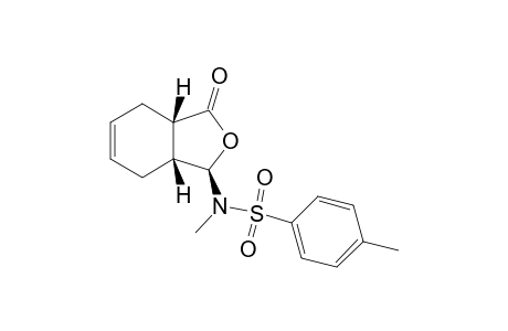 (1R,6S,9R)-9-(N-Methyl-N-tosylamino)-8-oxabicyclo[4.3.0]oct-3-en-7-one