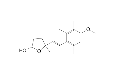 2-Furanol, tetrahydro-5-[2-(4-methoxy-2,3,6-trimethylphenyl)ethenyl]-5-methyl-