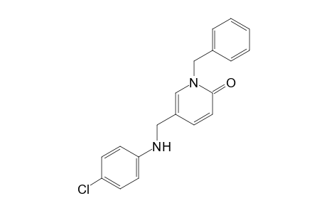 1-Benzyl-5-(((4-chlorophenyl)amino)methyl)pyridin-2(1H)-one