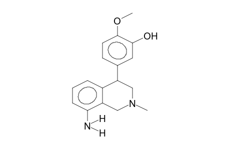 5-(8-amino-2-methyl-3,4-dihydro-1H-isoquinolin-4-yl)-2-methoxy-phenol