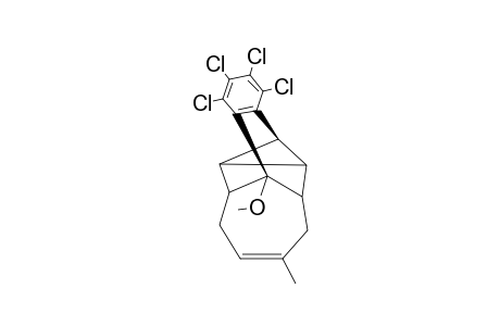 5,6-ORTHO-TETRACHLOROBENZENO-7-METHOXY-10-METHYLTETRACYCLO-[5.5.0.0(2,4).0(3,8)]-DODEC-10-ENE