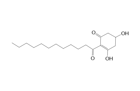 2-Dodecanoyl-3,5-dihydroxy-2-cyclohexen-1-one
