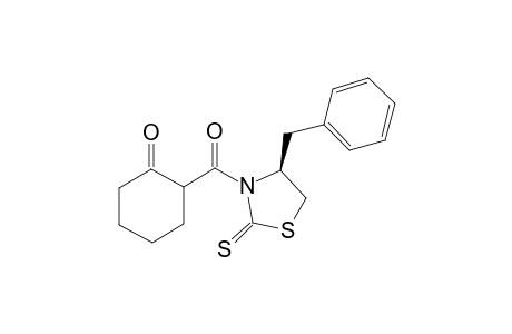 (1'R*,4S)-(2'-Oxocyclohexanecarbonyl)-4-benzylthiazolidin-2-thione