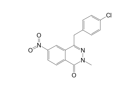 4-(4-CHLOROBENZYL)-6-NITRO-2-METHYL-PHTHALAZIN-1(2H)-ONE
