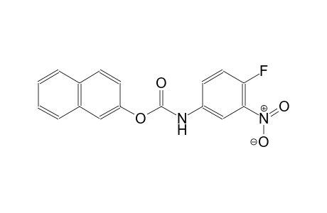 2-naphthyl 4-fluoro-3-nitrophenylcarbamate