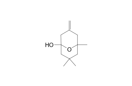 3,3,5-Trimethyl-7-methylene-9-oxabicyclo[3.3.1]nonan-1-ol