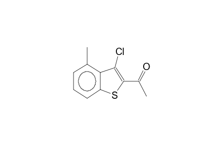 2-acetyl-3-chloro-4-methylbenzothiophene