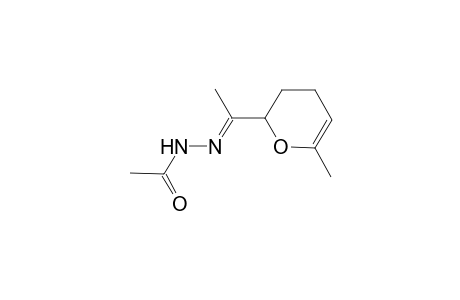 Acethydrazide, n2-[1-(2,3-dihydro-6-methylpyran-2-yl)ethylideno]-