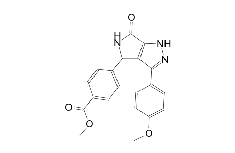 benzoic acid, 4-[1,4,5,6-tetrahydro-3-(4-methoxyphenyl)-6-oxopyrrolo[3,4-c]pyrazol-4-yl]-, methyl ester