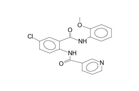 N-(2-methoxyphenyl)-2-benzamido-5-chlorobenzamide