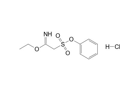 Ethyl 2-(Phenyloxysulfonyl)ethanimidoate hydrochloride