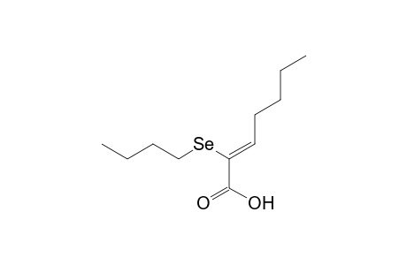 (Z)-2-(butylseleno)-2-heptenoic acid