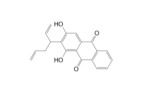 1,3-Dihydroxy-2-(1,5-hexadien-3-yl)anthraquinone