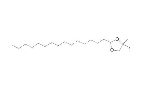 1,3-Dioxolane, 4-ethyl-4-methyl-2-pentadecyl-