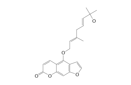 NOTOPTOL;5-(7-HYDROXY-3,7-DIMETHYLOCTA-2,5-DIENYLOXY)-PSORALEN