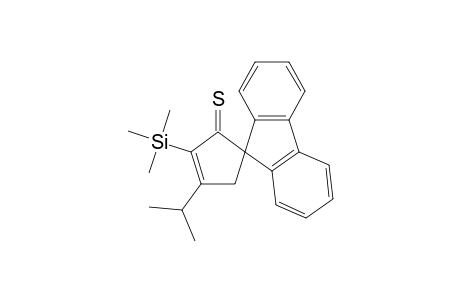 Spiro[3-cyclopentene-1,9'-[9H]fluorene]-2-thione, 4-(1-methylethyl)-3-(trimethylsilyl)-