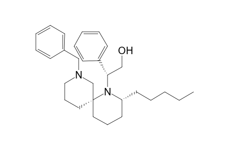 8-Benzyl-1-[(1'-Phenyl-2'-hydroxy)ethyl]-2-pentyl-1,8-diazaspiro[5.5]undecane
