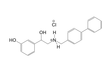 benzeneethanaminium, N-([1,1'-biphenyl]-4-ylmethyl)-beta,3-dihydroxy-, chloride
