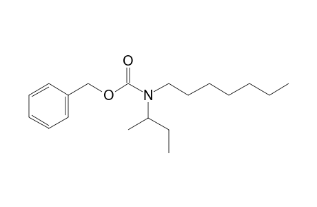 Carbamic acid, N-(2-butyl)-N-heptyl-, benzyl ester