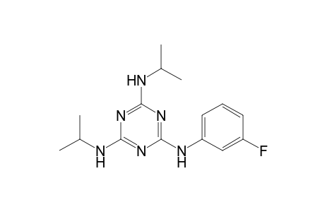 2,4-Di(isopropylamino)-6-(3-fluoroanilino)-1,3,5-triazine