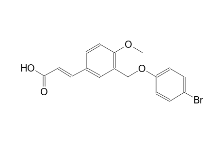 (2E)-3-{3-[(4-bromophenoxy)methyl]-4-methoxyphenyl}-2-propenoic acid