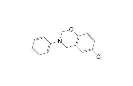 2H-1,3-Benzoxazine, 6-chloro-3,4-dihydro-3-phenyl-