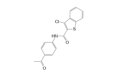 N-(4-acetylphenyl)-3-chloro-1-benzothiophene-2-carboxamide