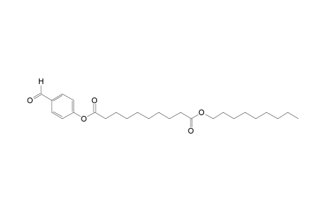 Sebacic acid, 4-formylphenyl nonyl ester