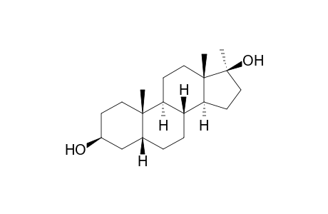 17-.alpha.-methyl-5-.beta.-androstane-3-.beta.,17-.beta.-diol