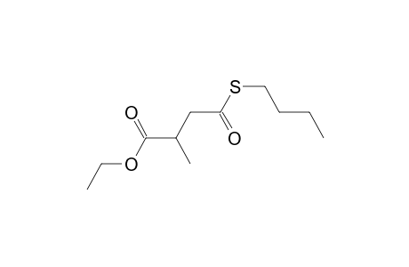 Butanoic acid, 4-(butylthio)-2-methyl-4-oxo-, ethyl ester