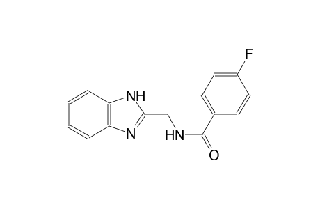 benzamide, N-(1H-benzimidazol-2-ylmethyl)-4-fluoro-